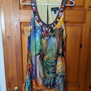 Dress top, never worn, no tags, size 16